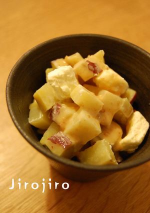 さつま芋とクリームチーズ☆ごまダレサラダ-レシピのメイン写真