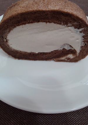 チョコロールケーキ-レシピのメイン写真