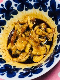 簡単おつまみ!甘辛鶏皮☆-レシピのメイン写真