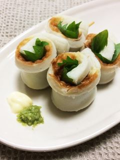 くるくる☆ちくわシソ巻き-レシピのメイン写真