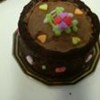バレンタインのチョコタルト