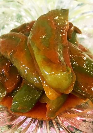 冷製ピーマンのトマトジュース煮-レシピのメイン写真