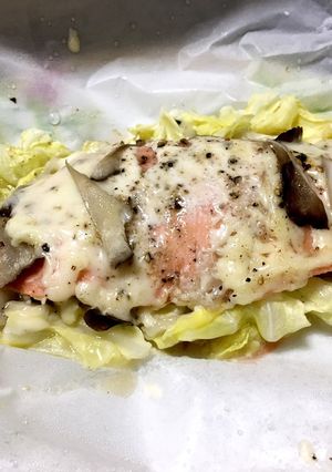 簡単!鮭の包み焼き-レシピのメイン写真