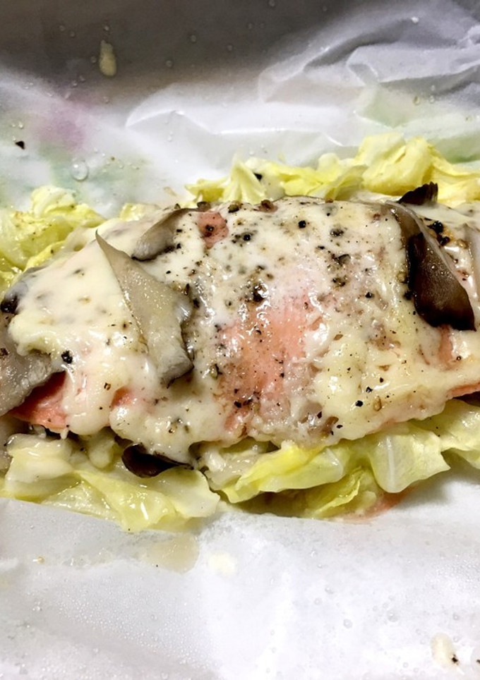 簡単！鮭の包み焼き-レシピのメイン写真