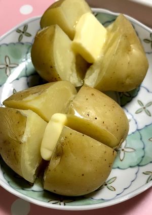 チンして簡単！じゃがバター-レシピのメイン写真