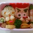 キャラ弁 ボーちゃんとぶりぶりざえもん
