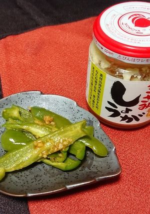 生姜が効いてる！ピーマンナムル-レシピのメイン写真
