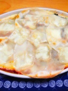 10分調理☆餃子の皮で簡単☆鮭のラザニア-レシピのメイン写真