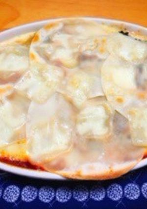 10分調理☆餃子の皮で簡単☆鮭のラザニア-レシピのメイン写真