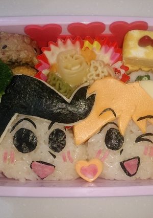 キャラ弁　風間くんともえP-レシピのメイン写真