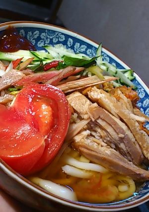 ◆冷やし中華風冷やしうどん◆-レシピのメイン写真