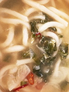 チーズコンソメスープうどん-レシピのメイン写真