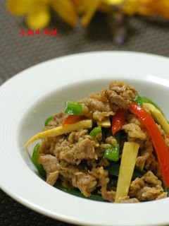 青椒牛肉絲☆薄切り牛肉とピーマンの炒め-レシピのメイン写真