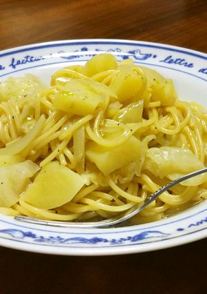 キャベツとジャガイモのパスタ-レシピのメイン写真
