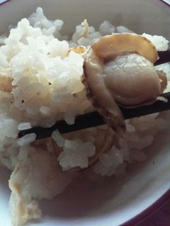 冷凍ホタテで簡単♪炊き込みごはん-レシピのメイン写真