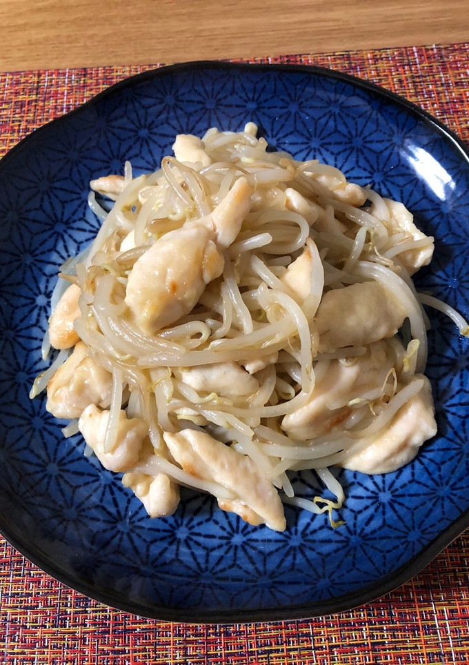 ささみともやしの中華炒め-レシピのメイン写真