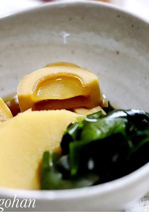 破竹を使って♪ほっこり美味しい若竹煮-レシピのメイン写真