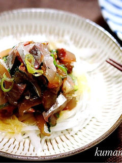 香味野菜で食べやすい♪アジのたたき-レシピのメイン写真
