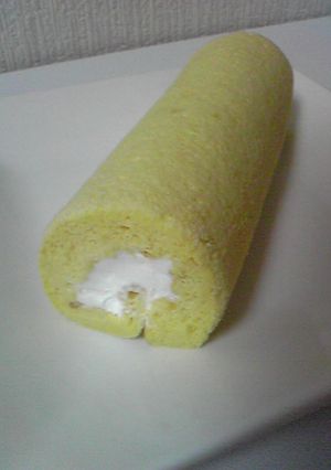 卵１個で！ちっちゃいロールケーキ♪-レシピのメイン写真