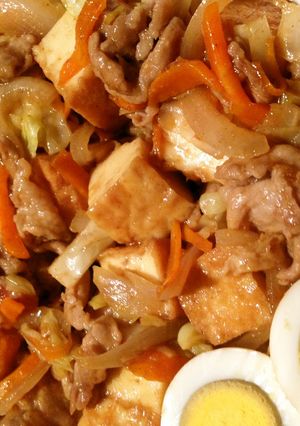 豚うすぎり厚揚げのカレー炒め-レシピのメイン写真