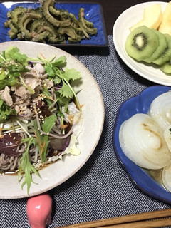 パクチーそば-レシピのメイン写真
