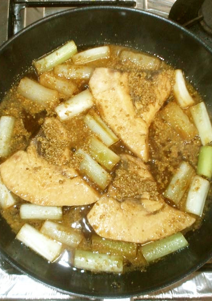 魚めかじきの白ゴマ煮♪簡単煮魚-レシピのメイン写真