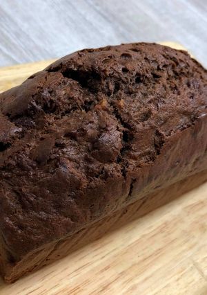 しっとりチョコバナナパウンドケーキ♪-レシピのメイン写真