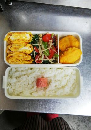 6月2日私のお弁当-レシピのメイン写真