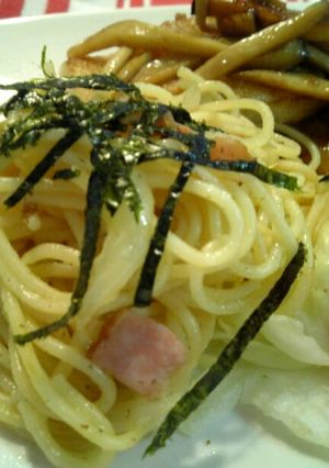 シンプル☆和風パスタ-レシピのメイン写真