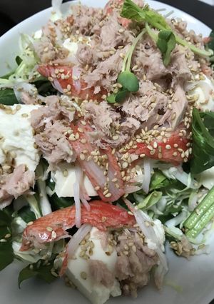 豆腐サラダ-レシピのメイン写真