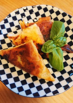 イタリアンな、焼き春巻-レシピのメイン写真