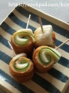 ちくわくるくる⑩梅きゅうり-レシピのメイン写真