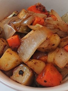 野菜のごろごろガーリックマーガリン炒め-レシピのメイン写真