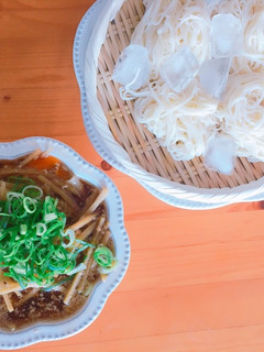 簡単素麺アレンジ!ごぼうそうめん-レシピのメイン写真