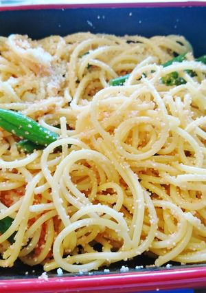 簡単たらこのスパゲッティ-レシピのメイン写真