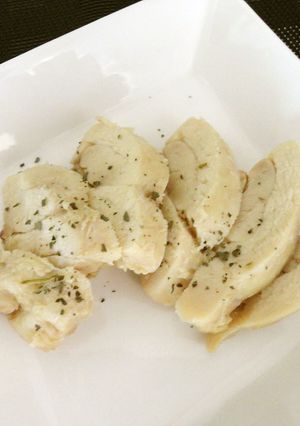おつまみ☆しっとり鶏もも肉のコンフィ-レシピのメイン写真
