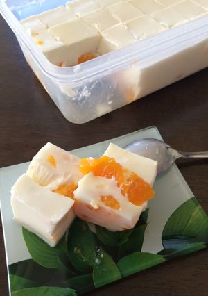 濃厚牛乳寒天…ゼラチンで。-レシピのメイン写真