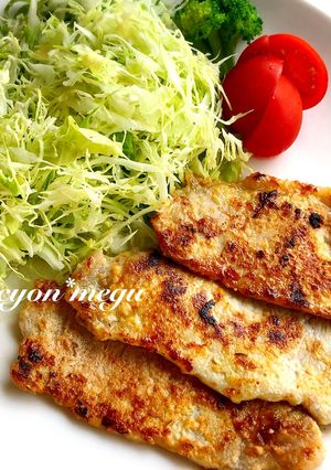 ウチの豚ロースの味噌漬け✿作り置きにも♡-レシピのメイン写真