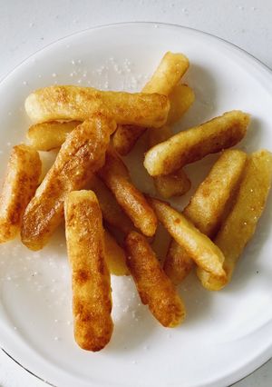 おいしいカリふわポテトフライ(╹ω╹ )-レシピのメイン写真