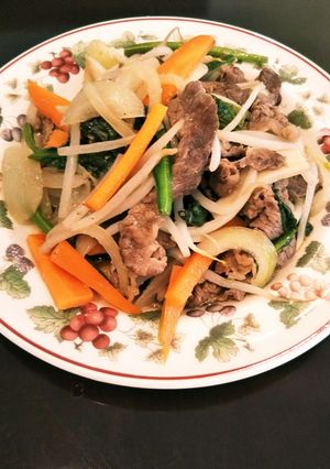 野菜たっぷり！プルコギ-レシピのメイン写真