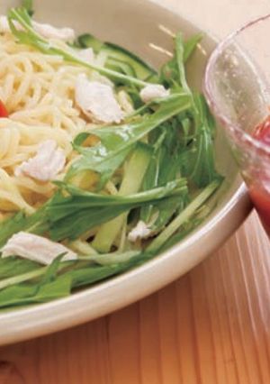 ひやしトマトめん-レシピのメイン写真