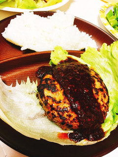 はんばーぐ-レシピのメイン写真
