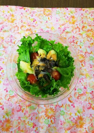 黒豆アボガド新玉のベジボール♪-レシピのメイン写真