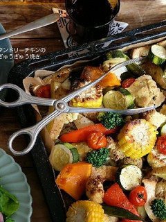 タンドリーチキンのぎゅうぎゅう焼き-レシピのメイン写真