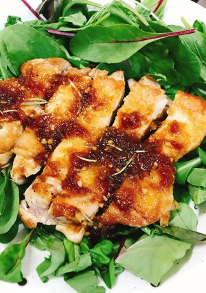 ⭐️ 美味しいチキンソテーと玉ねぎソース-レシピのメイン写真