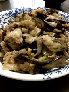 パパッと♪ ナスと豚バラ de 生姜焼き-レシピのメイン写真