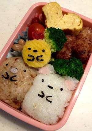 すみっこぐらしキャラ弁-レシピのメイン写真