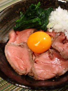 ローストビーフまぜそば♪-レシピのメイン写真