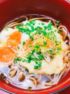 温玉オクラとろろ蕎麦-レシピのメイン写真