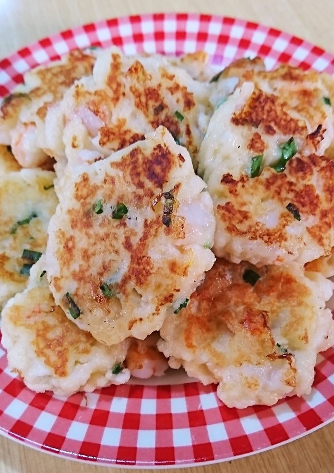 簡単☆えびとはんぺんのフワフワ焼き-レシピのメイン写真